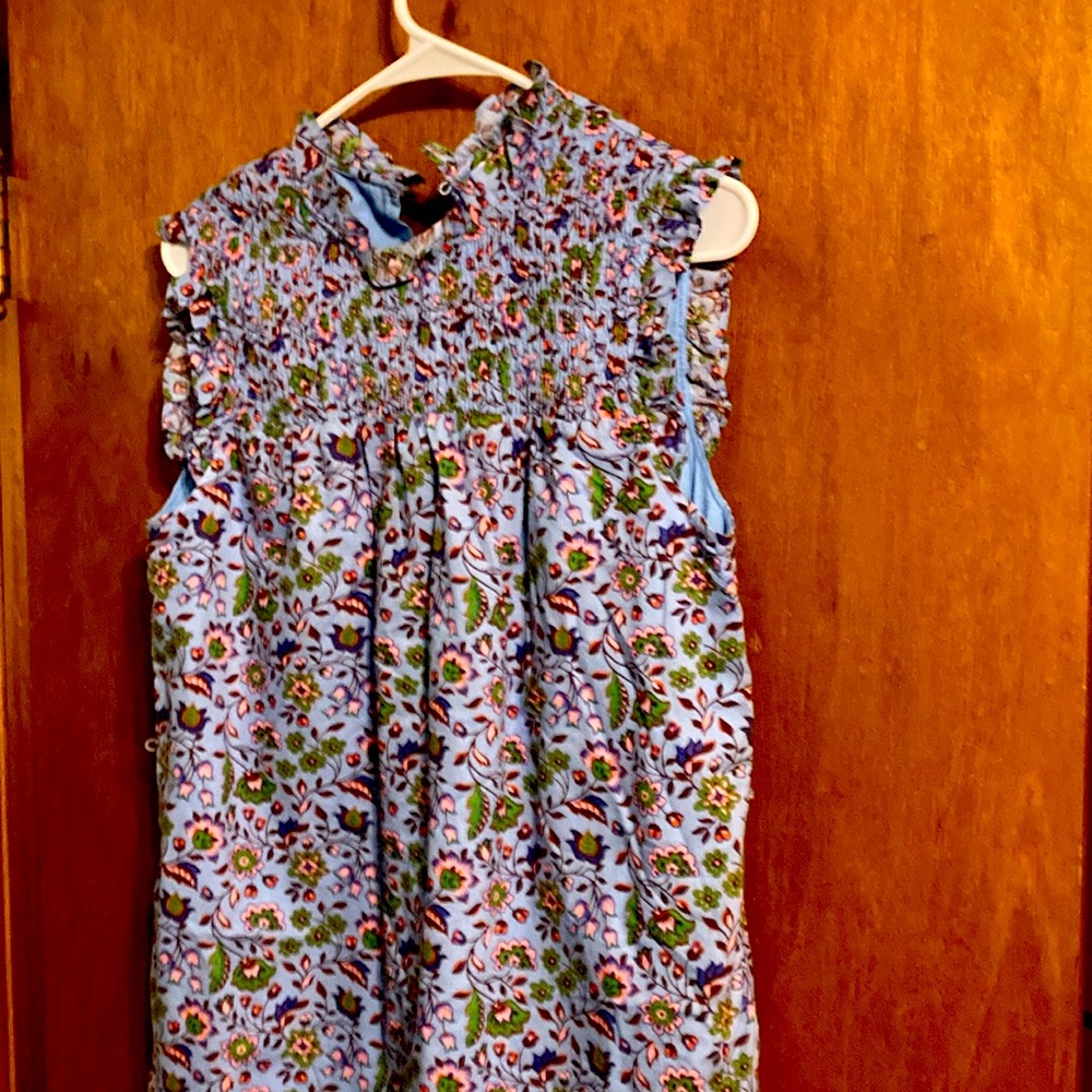 Boden dress smocked detail size 6